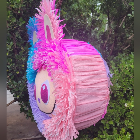 Labubu Monster Custom Mexican Piñata 🪅 Big Into Energy LUCK Rainbow - Picture 3 of 10